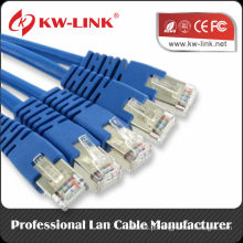 Kw-link 1m / 2m / 3m 2xRJ45 Cabo SFTP Cat5e patch cabo, cabo de rede